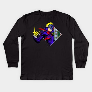 Ryuji (Persona 5) Kids Long Sleeve T-Shirt